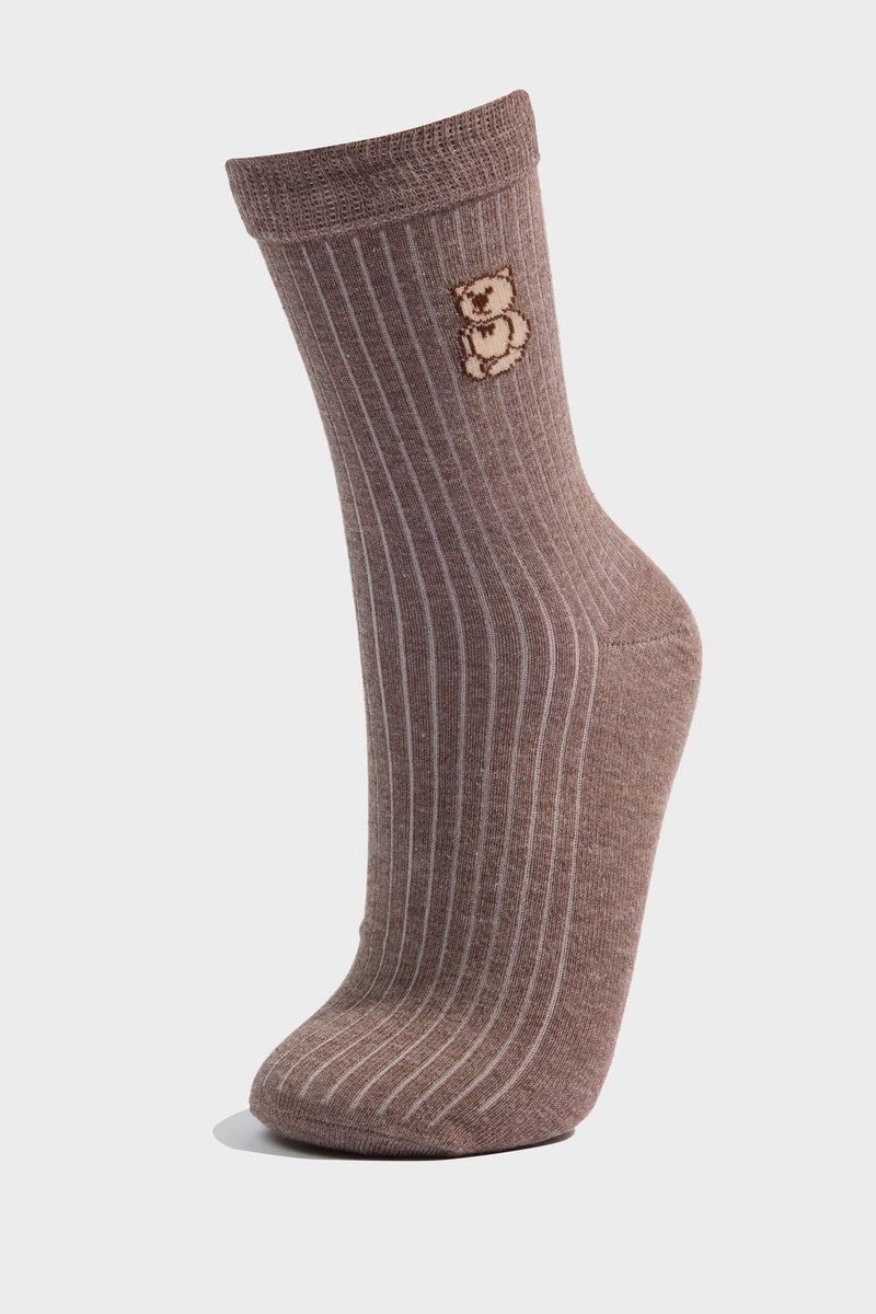 DeFacto Multicolour Woman Woman 3 piece Long Socks Casual - Image 2